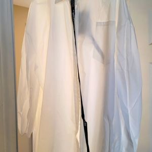 White Men's Shirt Dress